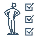 Icon maßgeschneiderte Lösung