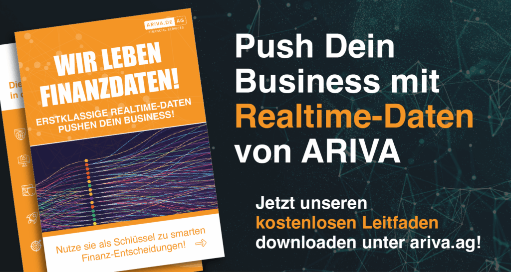 Push Dein Business mit Realtimedaten von ARIVA
