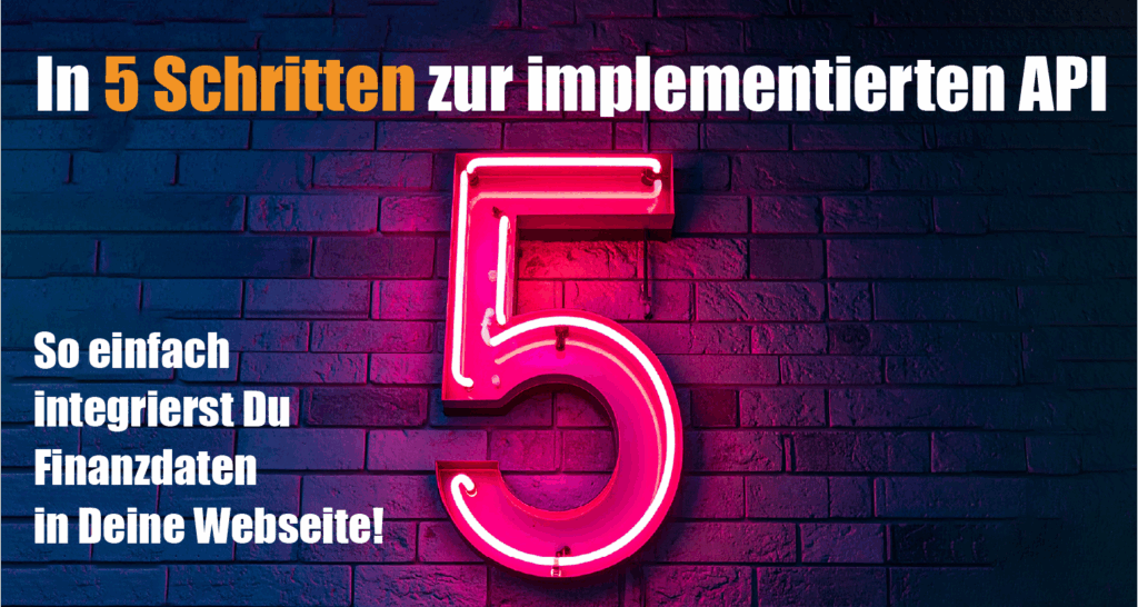 5 Schritte Plan zur einfachen Implementierung