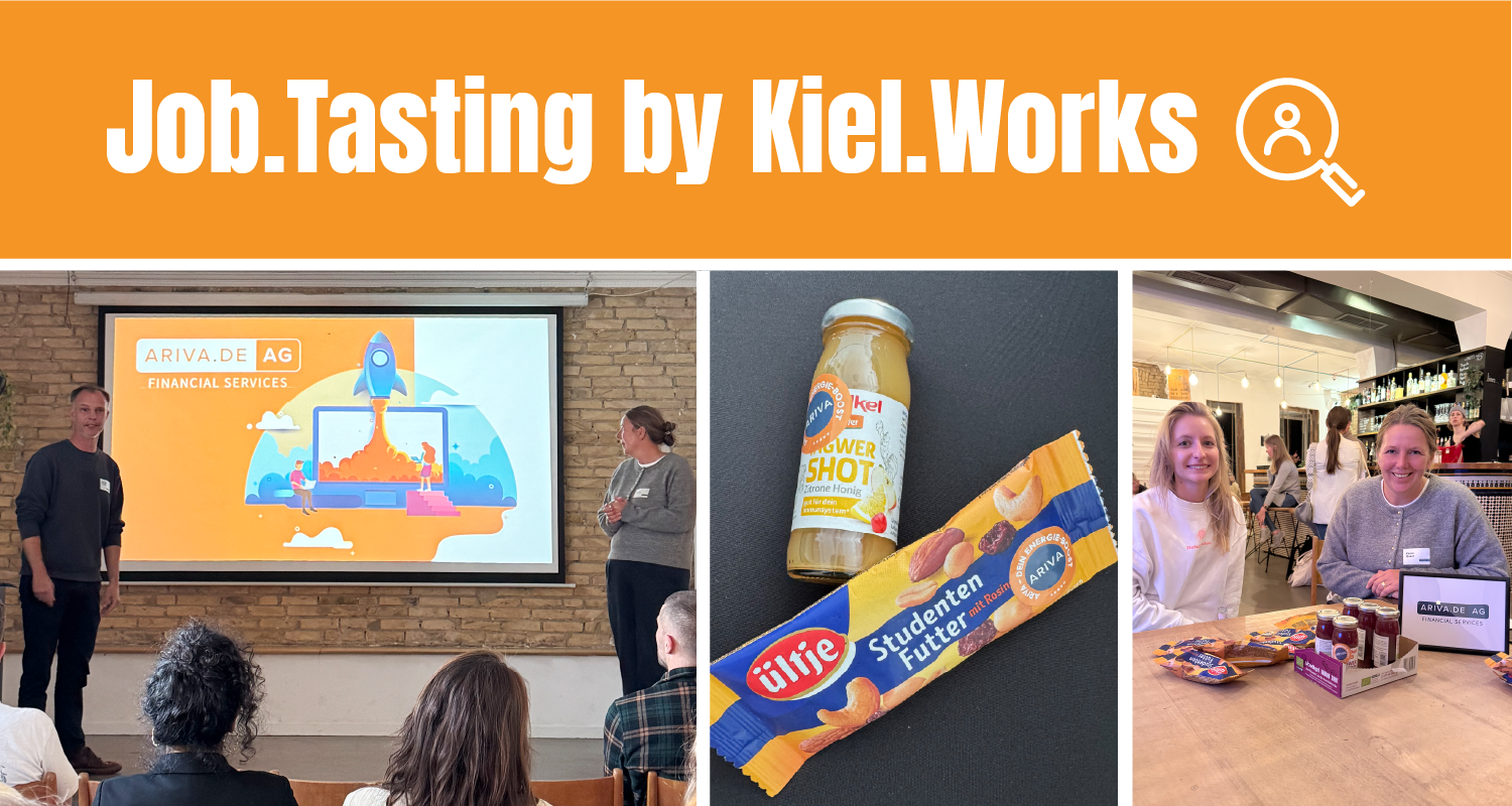 ARIVA beim Job-Tasting by Kiel.Works