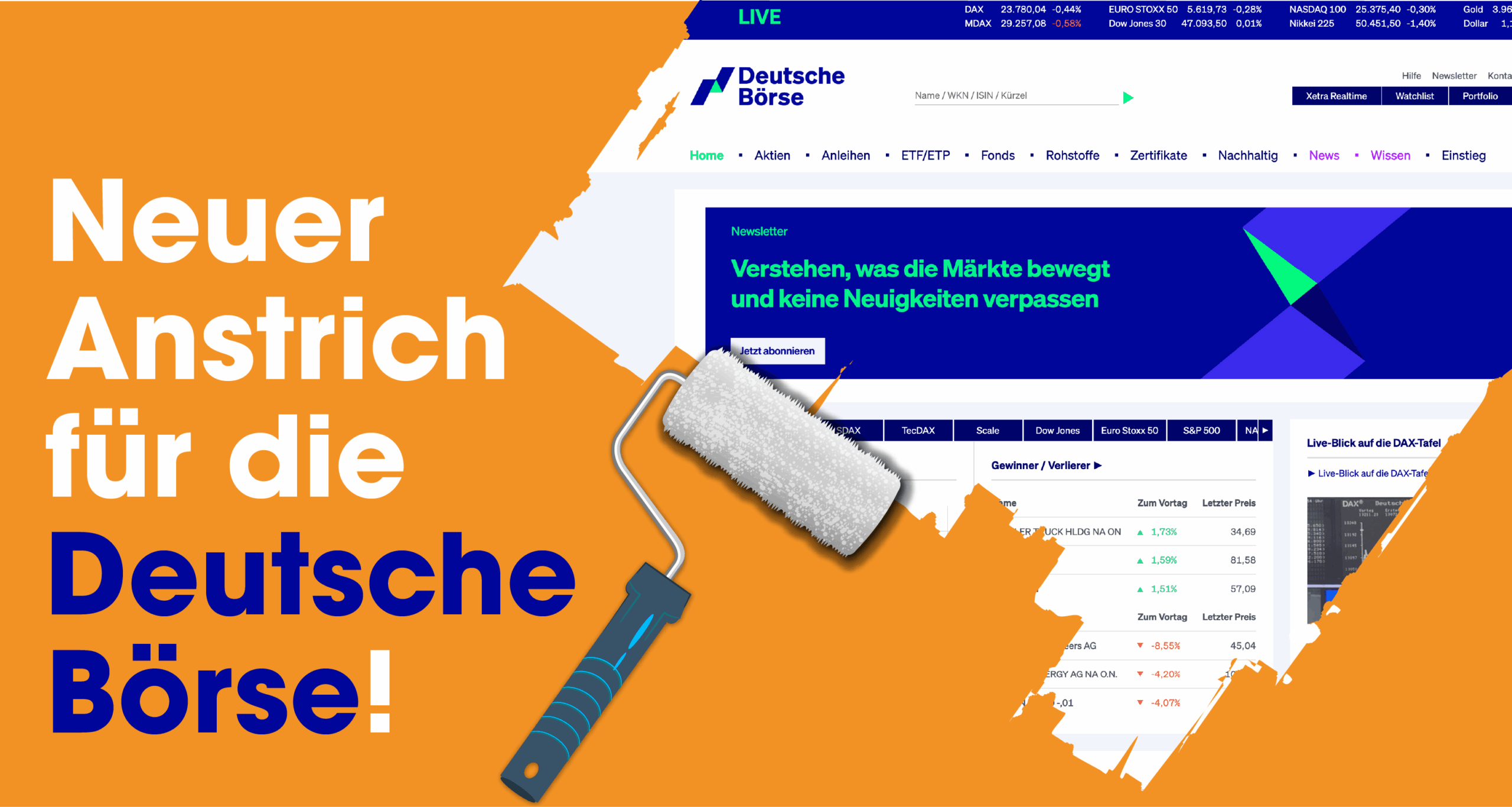 Facelift für die Börse Frankfurt – ARIVA begleitet den Relaunch