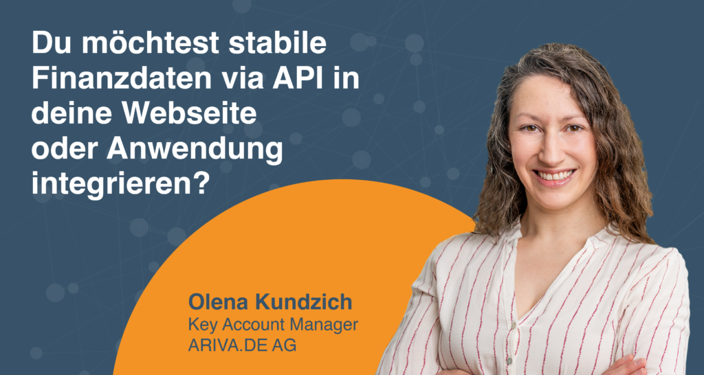 Stabile Finanzdaten via API