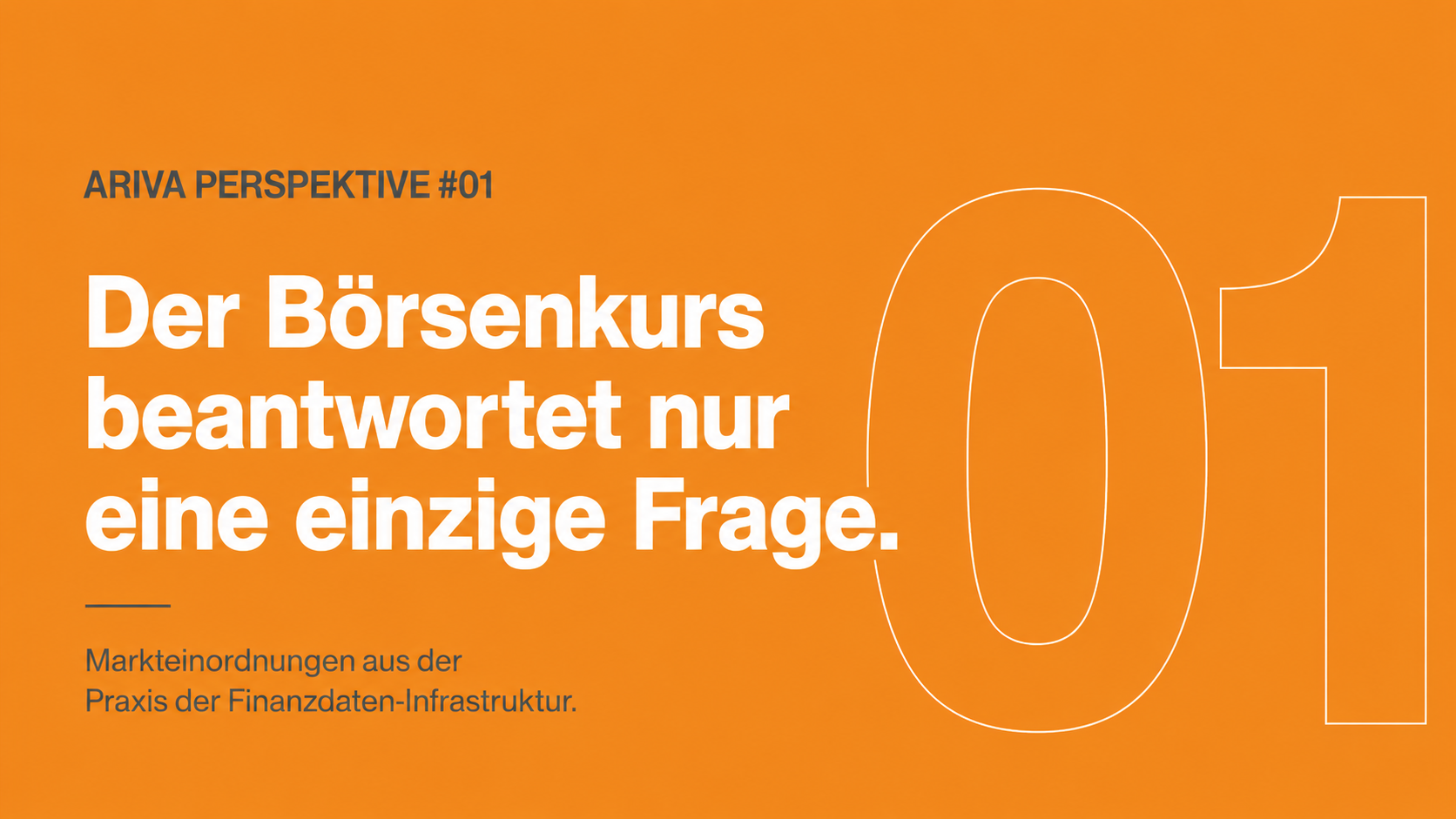 ARIVA Perspektive #01