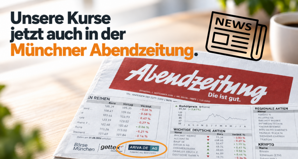 Unsere Kurse nun auch im Münchner Abendblatt