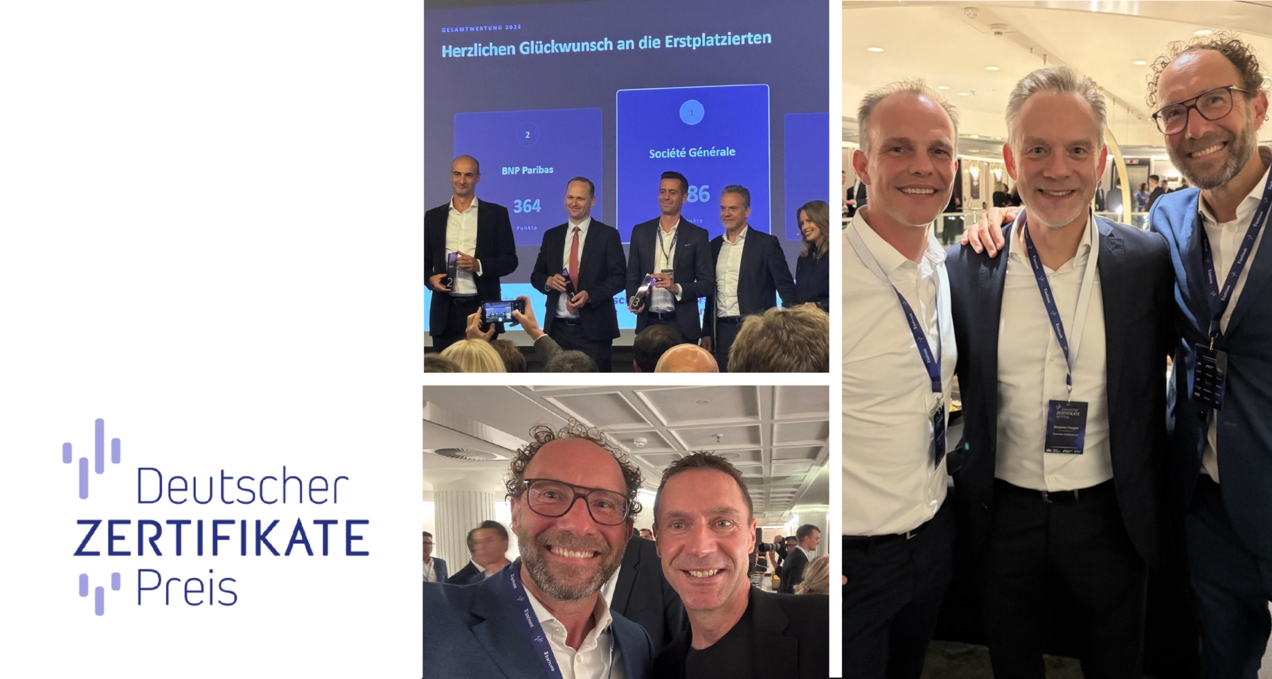 ARIVA beim Deutschen Zertifikatepreis 2026 in Frankfurt